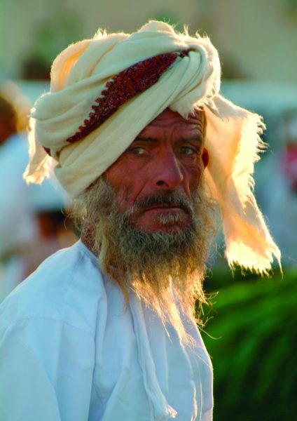 Older Omani man