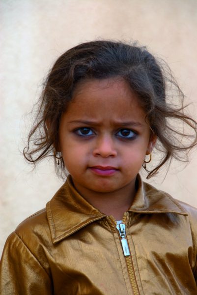 طفلة عمانية